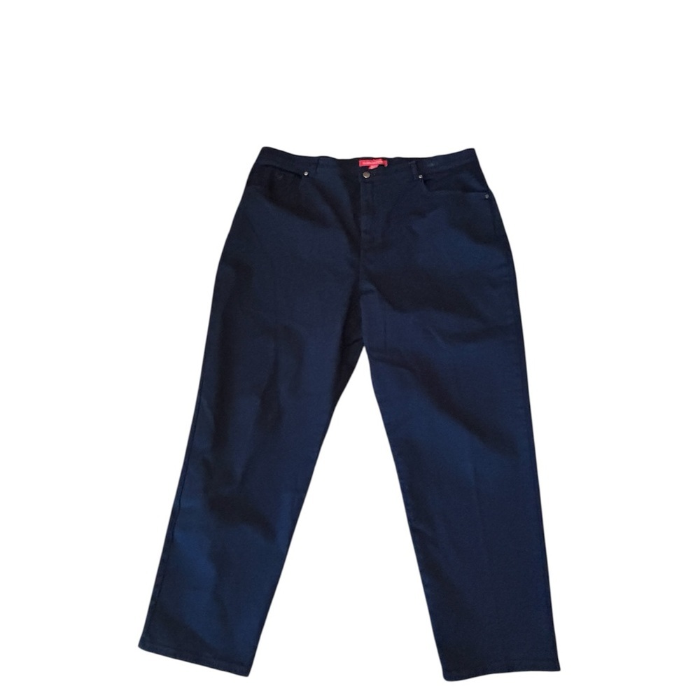 Gloria Vanderbilt Classic Navy Blue Pants Size 24W
